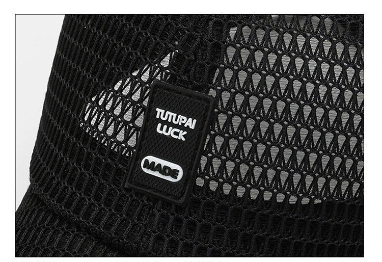Men's Mesh Baseball Cap Breathable Summer Caps Dad Hat Outdoor Fishing Hats Bone Gorras Snapback Trucker Cap