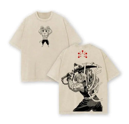 T-shirt Man Women Short Sleeve Tee Summer Y2k Streetwear 2026 Oversized Anime Print Casual Top