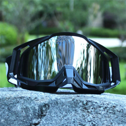 Motorcycle Sunglasses Men Motocross Safety Protective MX Night Vision Helmet Goggles vintage Driving Glasses gafas retro moto