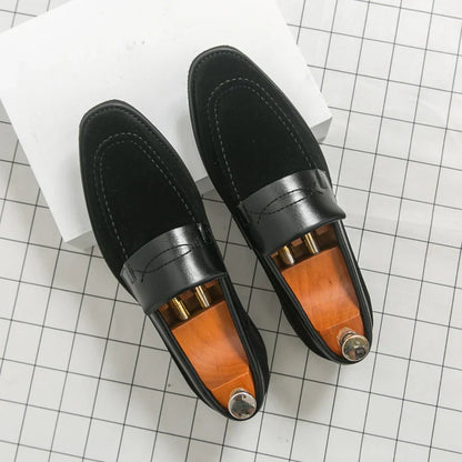 Men's Dress Shoes Classic Slip On Casual Business Loafers For Men High Quality Party Social Leather Shoes Man Formal Loafers