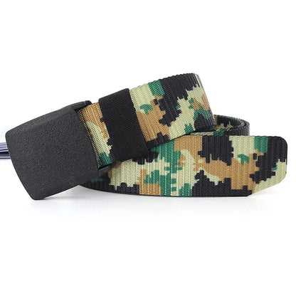 110/120/130/140/150/160/170cm Camo  - Belts Casual Jeans Accessories Branded Sports Outdoor Belts for Men Women