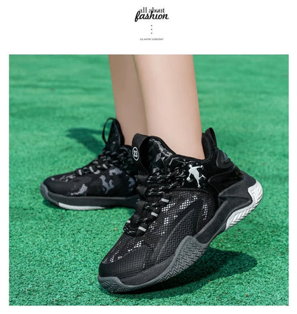 Kids Basketball Shoes Boys Sneakers Non-slip Child Trainer Basket Shoes Outdoor Children Sport Shoes Zapatillas De Deporte
