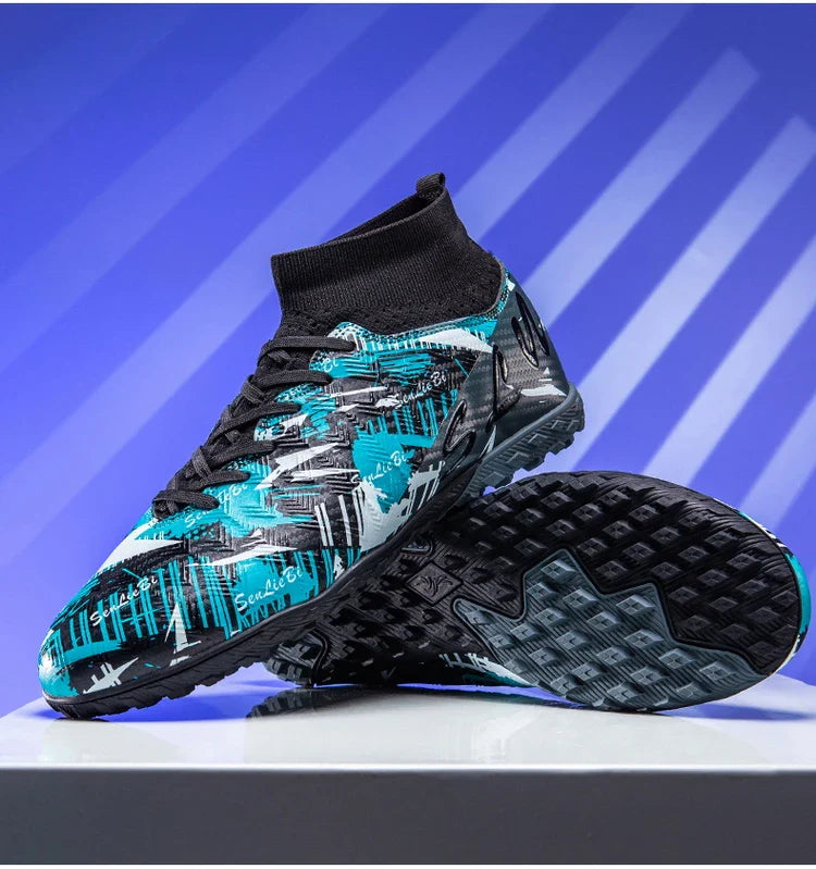 Size 34-46 Men FG/TF Football Boots Futsal Professional Unisex Kids Soccer Shoes Training Outdoor Boys Football Shoes Sneakers