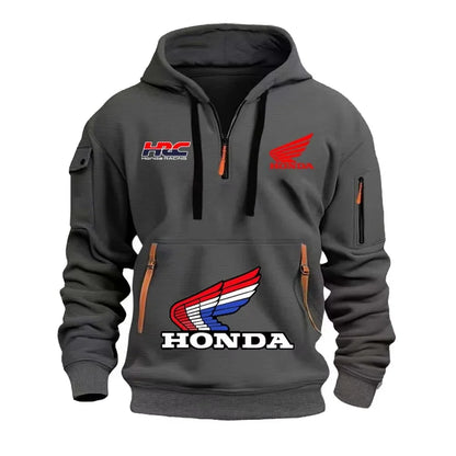 Wing Logo Men's Half-Zip Hoodie Spring/Autumn Men's Sportswear 2026 New Women's Sportswear Hoodie