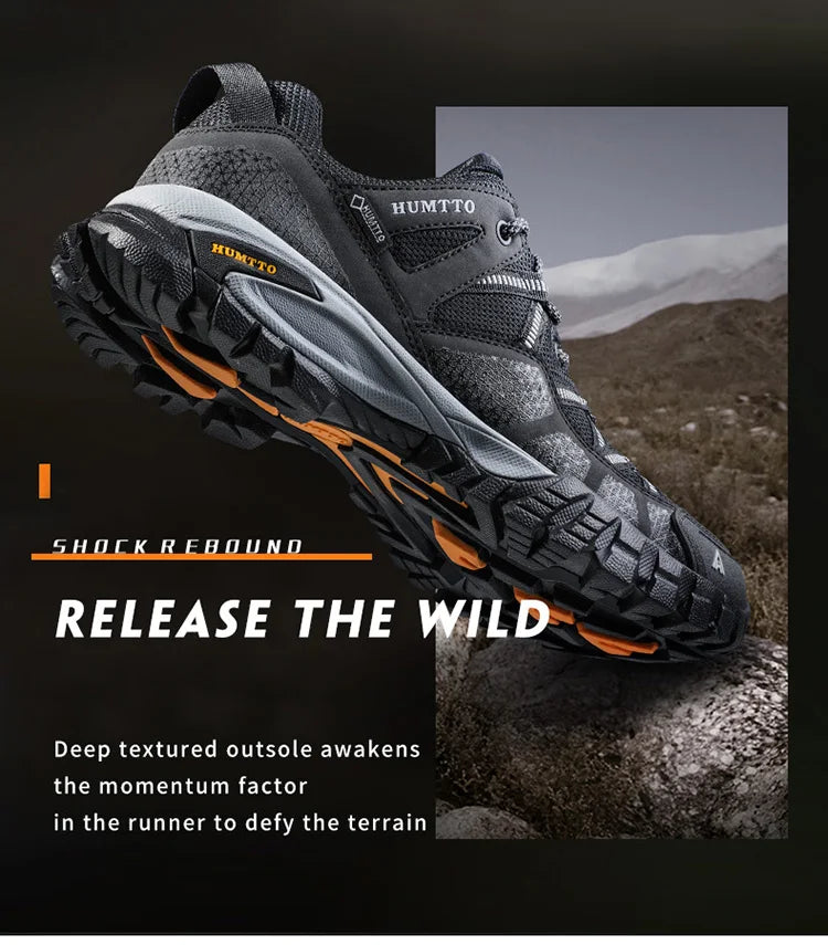 Breathable Hiking Men's Sports Shoes Luxury Designer Climbing Trekking Sneakers for Men Outdoor Work Man Boots 110609A