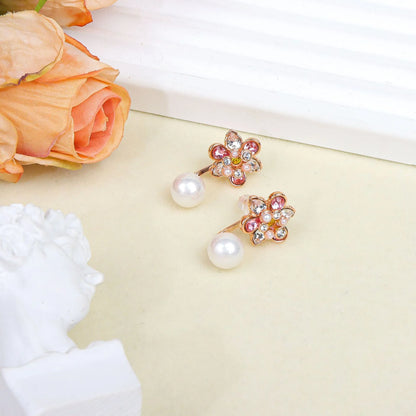 Delicate Crystal Beaded Necklace Earrings Bracelet Gift Set, High-End Fashion Jewelry Collection for Women,work to dinner piece