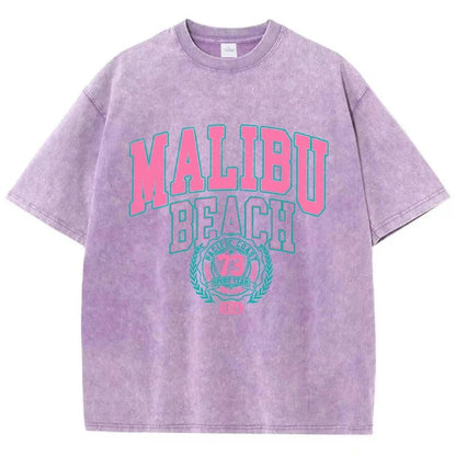 T-Shirt Women Letter Printing Cotton T Shirt Comfortable Crewneck Tops Casual Oversized Tees Female Clothes
