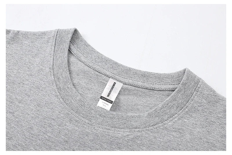 Men's Music World Printed T-Shirt 100% Cotton Oversized Classic Funny Graphic Tees for Men Women Summer Tops