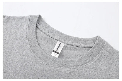 Men's Music World Printed T-Shirt 100% Cotton Oversized Classic Funny Graphic Tees for Men Women Summer Tops