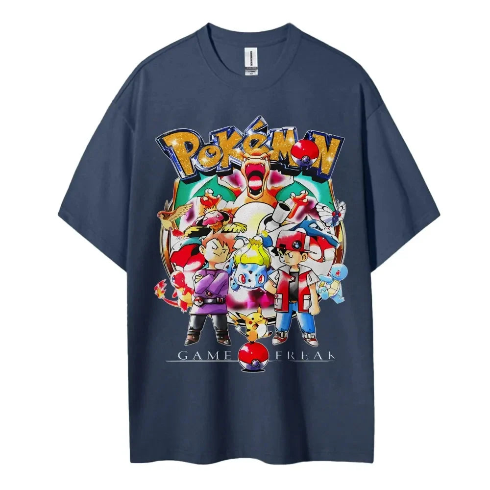 T-shirt Men's Pure Cotton Casual  Round Neck T-shirt Short Sleeve Clothing Summer Sports Casual Short Sleeve Top