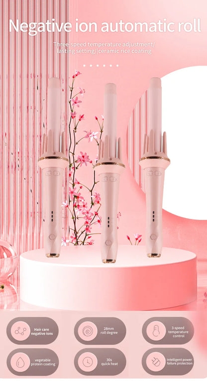Automatic Curler Negative Ion Lazy Person Large Curling Wave Perm Household Small Type Electric Ceramic Spin Curling Iron