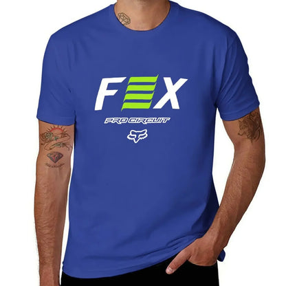 Fox-Clothing-Pro-Circuit-Short-Sleeve-Tech-Tee T-Shirt quick drying baggy shirts sublime anime shirts men