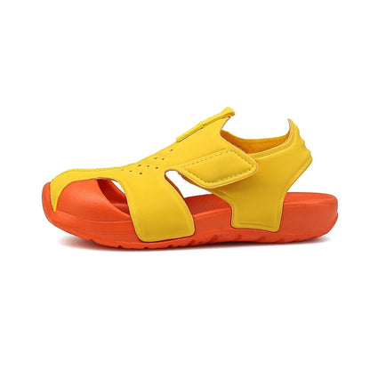 Summer Children's Beach Sandals Non-slip Soles Soft Comfortable Fashion Sports  Casual Boys Girls Baby Shoes Kids Flats Sandals