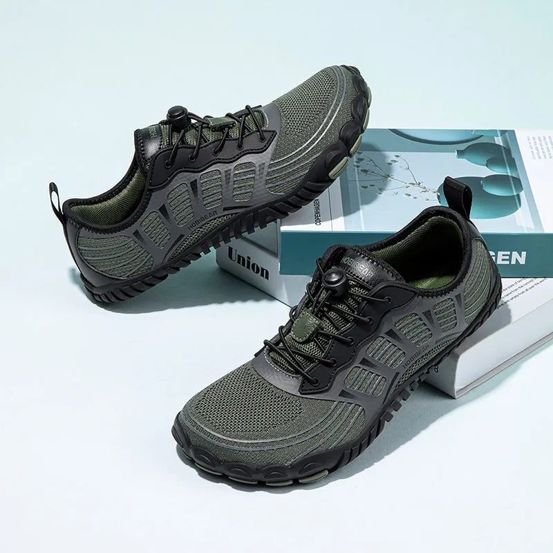 Wide Toe Barefoot Sneaker Unisex Non Slip Outdoor Athletic Shoes Elastic Band Beach Sneakers