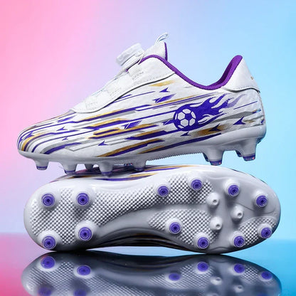 New Kids Football Field Boots Boys Girls Indoor Soccer Shoes Society Futsal Non Slip Professional Fast Men Soccer Cleats Sneaker