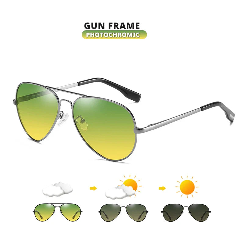 Pilot Sunglasses For Men:  Polarized Driving Glasses | Goggles