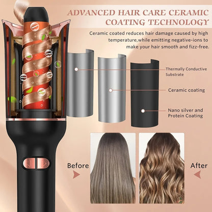Professional curling irons Ceramic auto-rotating air curling irons Air spinning rod styler Curling irons Styling tools