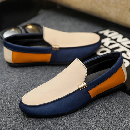 Business Shoes Fashion Casual Shoes Man Luxury Leather Loafers Breathable Slip on Male Boat Shoes Moccasins Driving Shoe