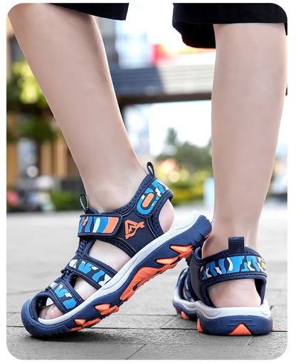 Children Girls Boys Sandals Children Beach Sandals Non-slip Soft Bottom Breathable Boys Shoes Outdoor Kids Shoes