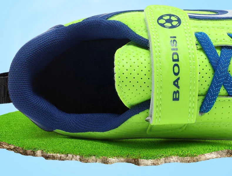 Children Football Shoes Grass Society Indoor Training Original Boys Soccer Shoes Cleats Non Slip Kids Football Field Boots New