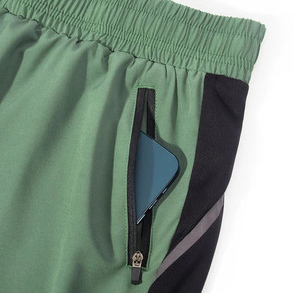Men's 7" Running Shorts 2 in 1 Quick Dry Athletic Training Exercise Jogging