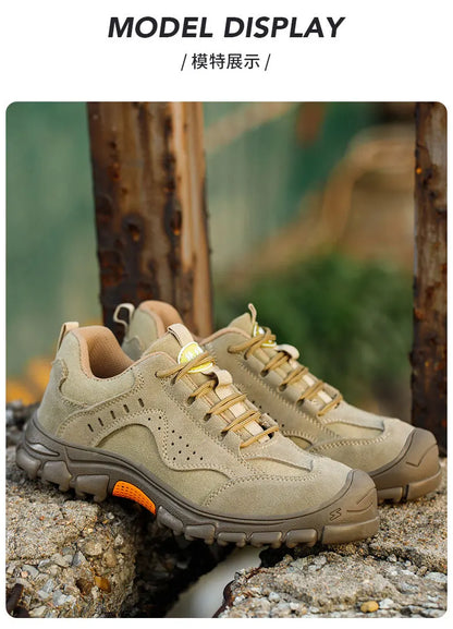 Anti-smashing Anti-piercing Light Work Just Baotou Men's Protective Electric Welding Labor Insurance Shoes