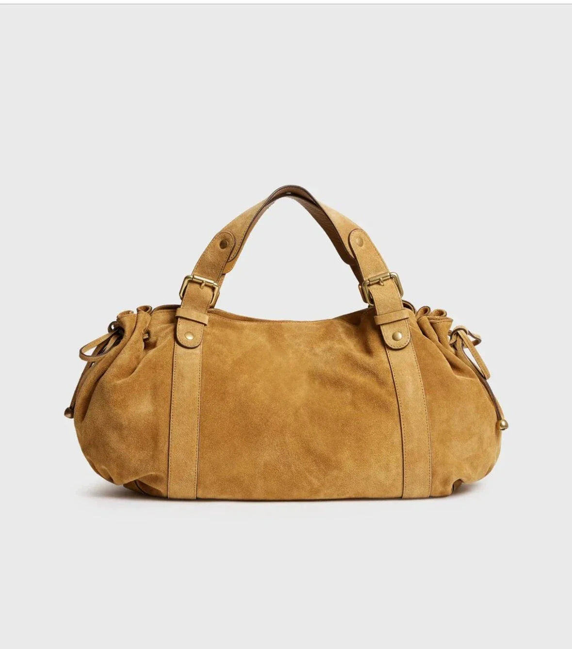 2025 Sac à main à bandoulière Simple pour femmes, sac Boston élégant et polyvalent, sac de travail intérieur en Polyester doux