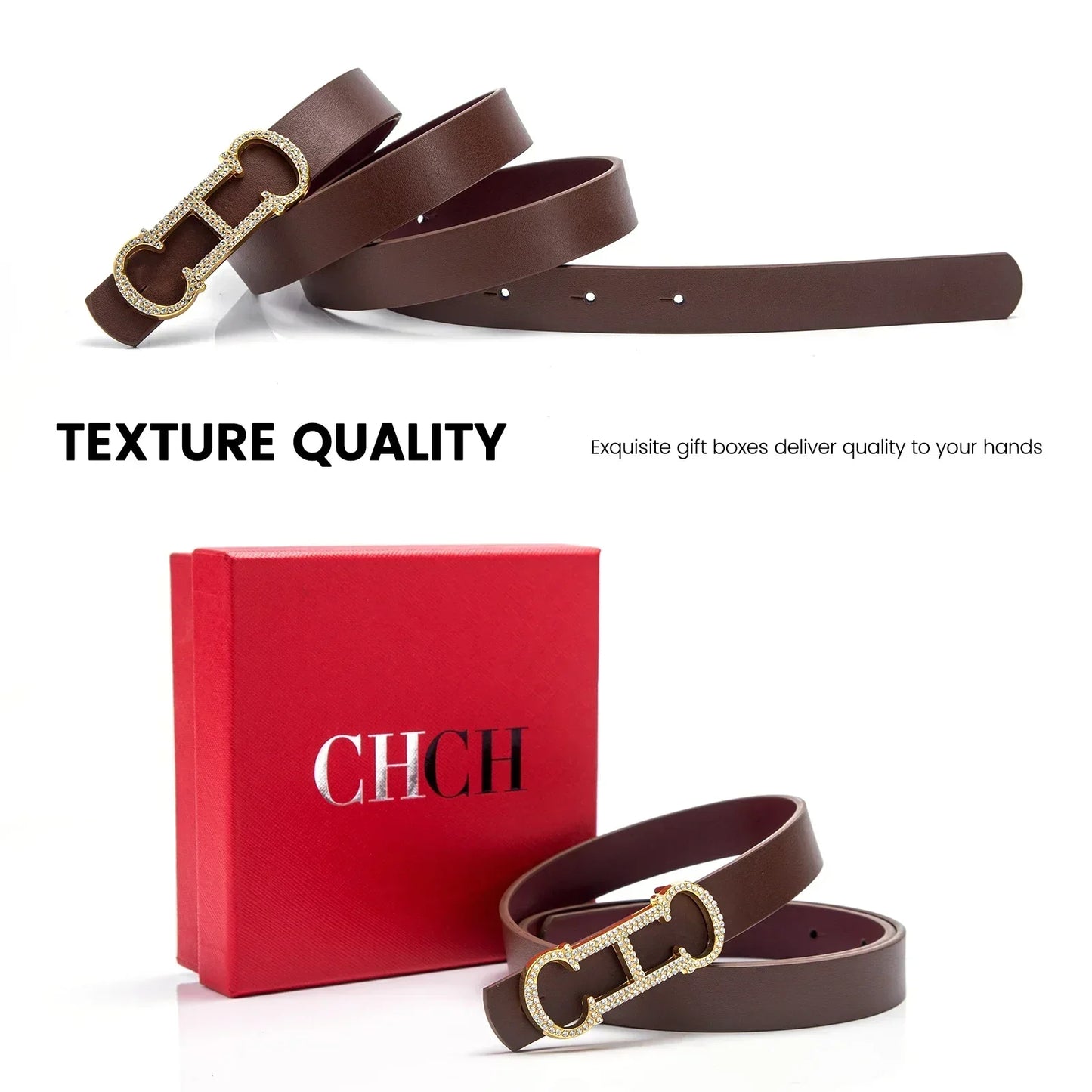 Luxury Brand Leather Belt Women Designer Alloy Buckle Genuine Leather Waist Strap Female Jeans Trouser Dress Waistband Belt
