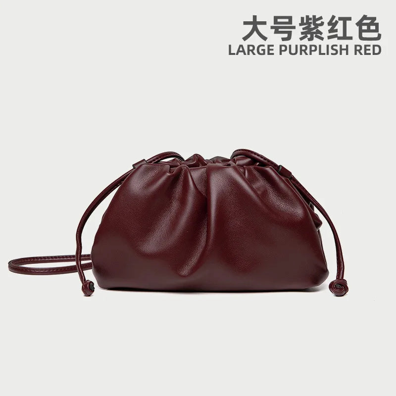 Soft Pu Leather Women Shoulder Bag High Quality Small Cloud Crossbody Bags for Women Fashion Female New Handbags Messenger Bags