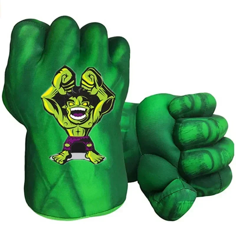 Accessories for Boys Girls Gift Superhero Hands for Kids Superhero Boxing Gloves Smash Fists Soft Plush Toys Cosplay Costumes
