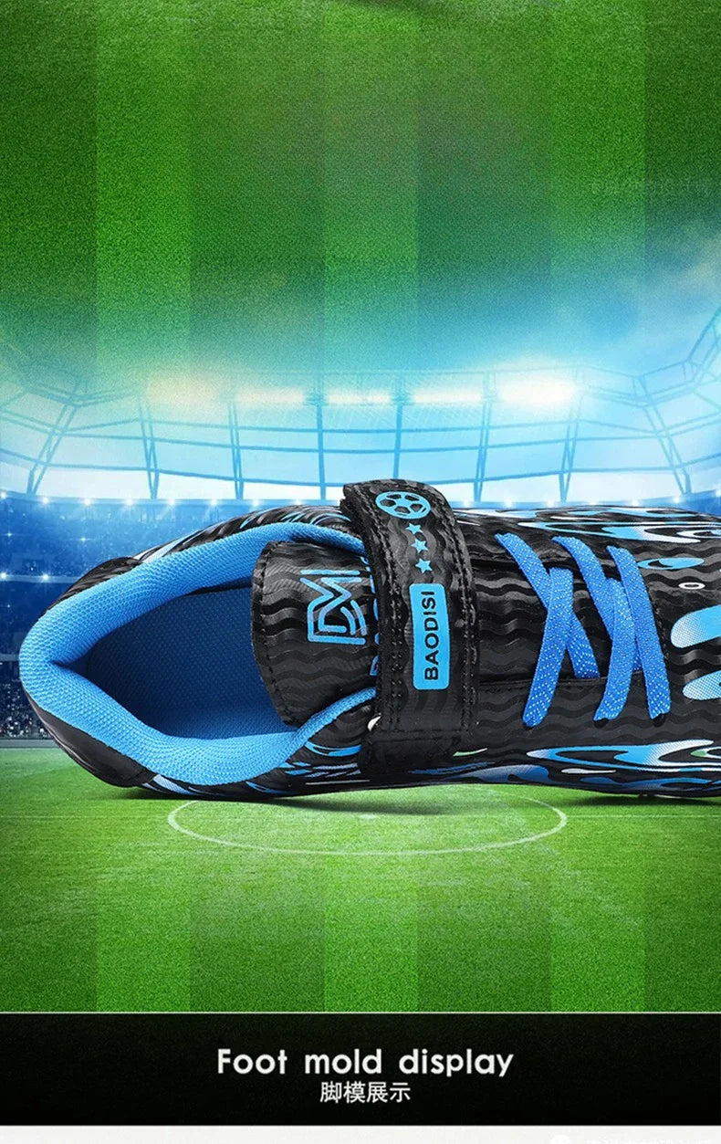 Kids Professional Soccer Shoes Indoor Men Football Field Boots Original Football Shoes TF/AG Society Cleats Grass Training Fast