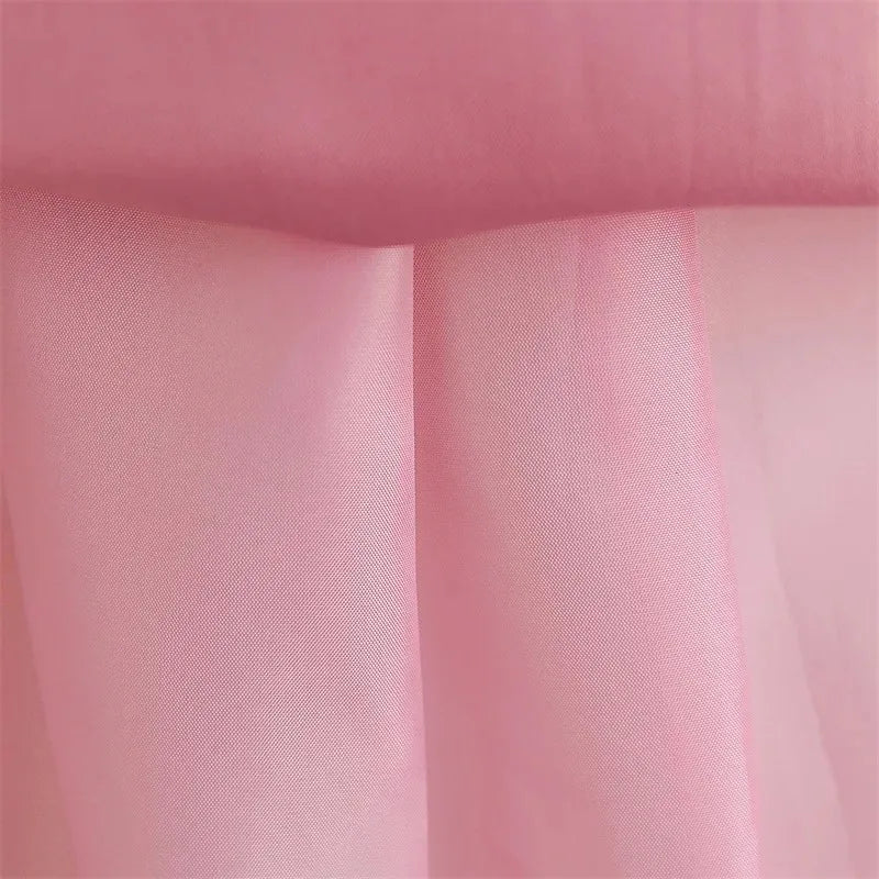 Princess Girl Bow Dress Kids Tulle Wedding Guest Party Birthday Pearls Elegant Bridesmaid Pageant Prom Ball Gown Gift