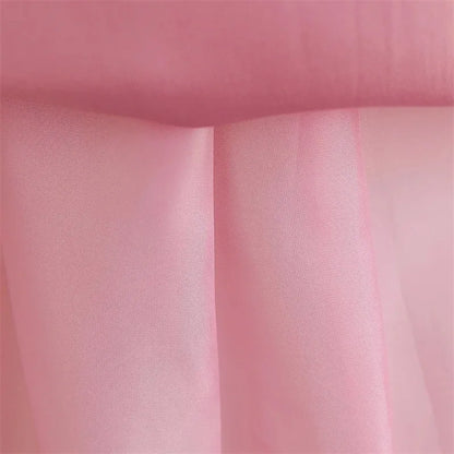 Princess Girl Bow Dress Kids Tulle Wedding Guest Party Birthday Pearls Elegant Bridesmaid Pageant Prom Ball Gown Gift