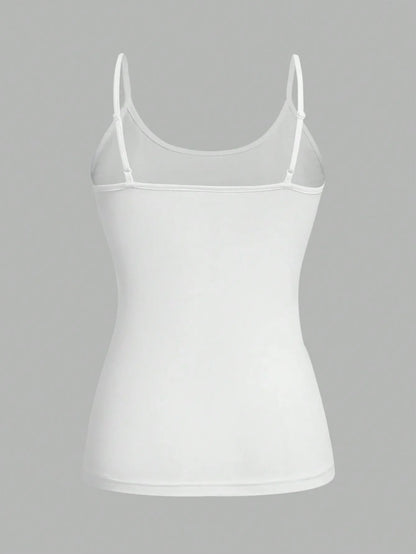 4 pcs Women Solid Color  Camisoles Vest Women Tank Tops Female Summer Sexy Strap Basic Tops Sleeveless Camisole T-shirt