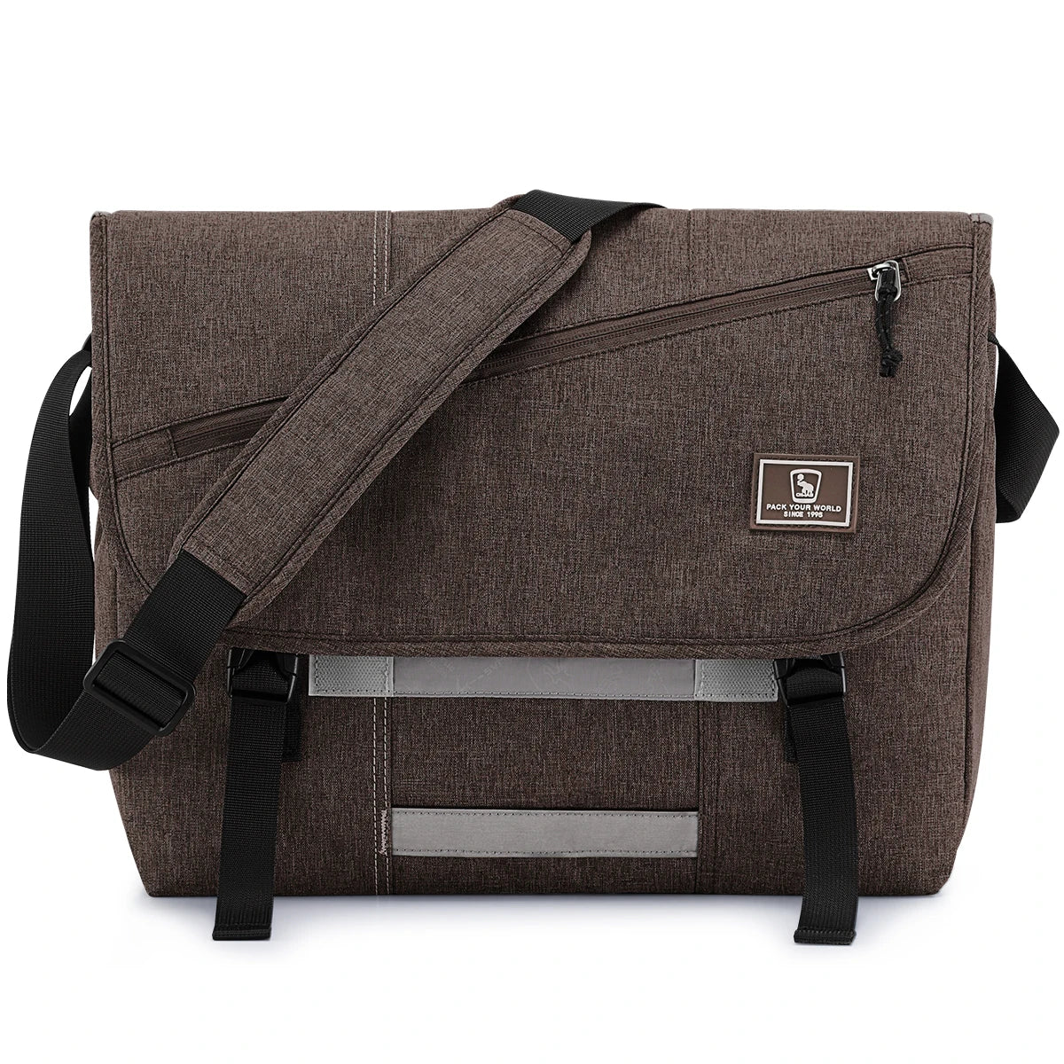 15 Inch Laptop Men Messenger Bag Fashion Travel Sling Shoulder Bag Men's Canvas Briefcase Male Crossbody Pack For Teenages