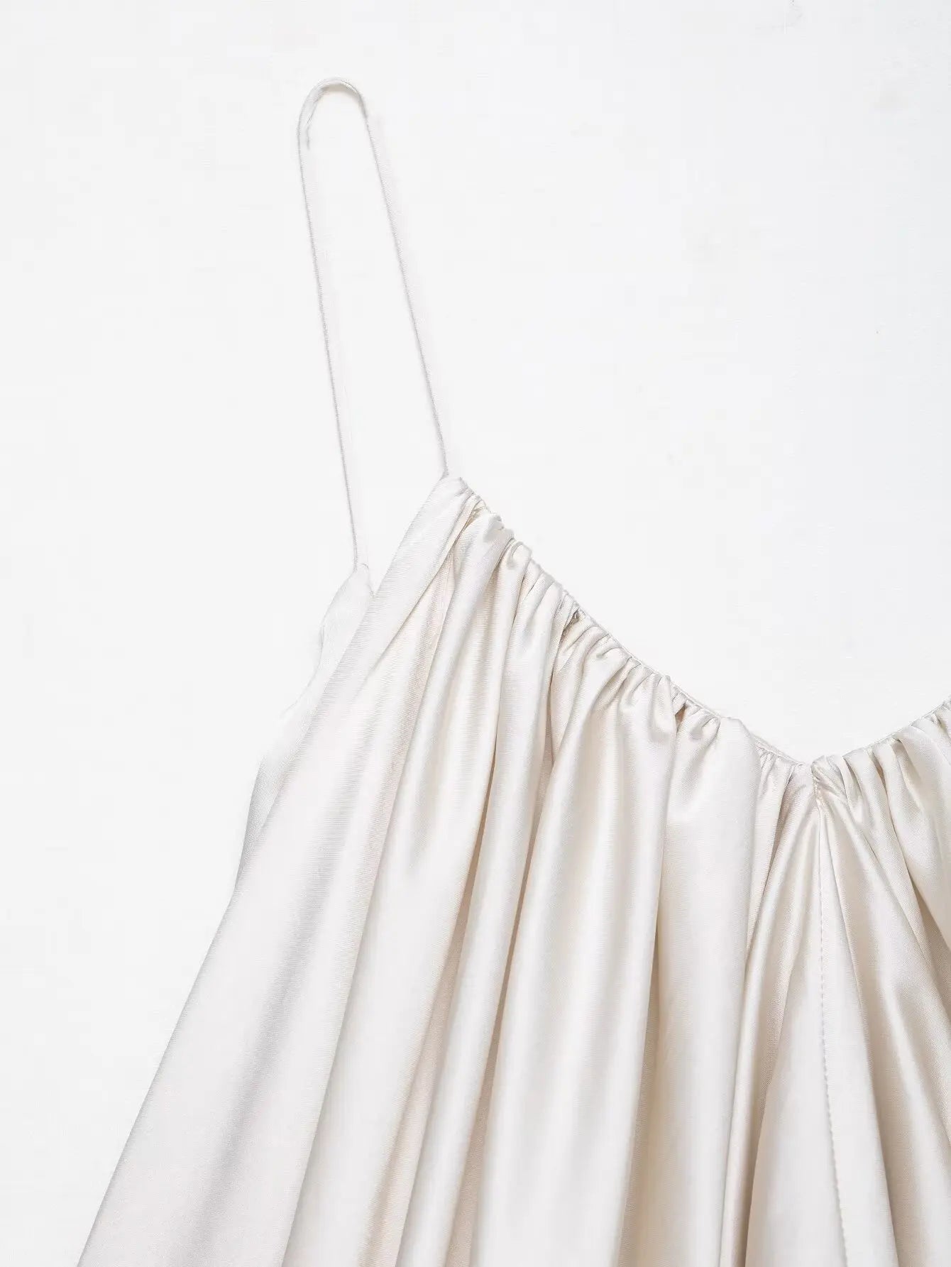 New Slip Tops Fashion Satin Elegant Crop Top Woman 2026 Sleeveless Thin Straps Short Tops For Women Backless Sexy Party Top