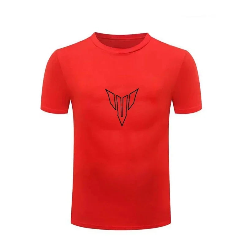 2024 Summer New for Yamaha MT07 MT09 MT10 MT01 MT125 MT25 MT03 T Shirt Men New LOGO T-shirt Short Sleeve Round Neck Tees Male