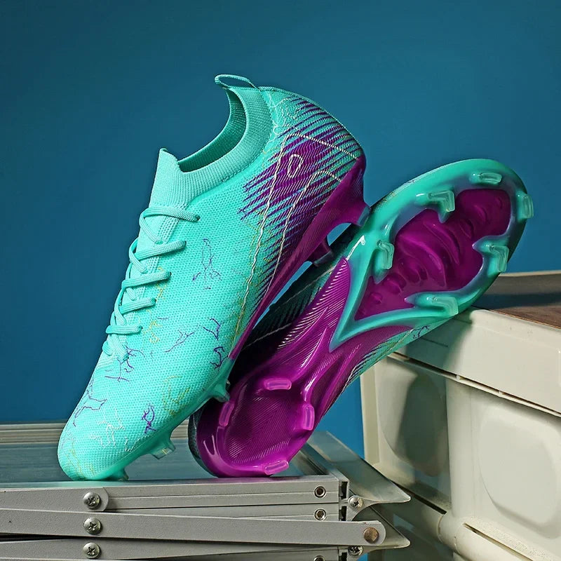 New Men's Football Boots Non-Slip Soccer Shoes Cleats Training FG Top Quality Sneakers Wholesale Drop Shipping Unisex Adult