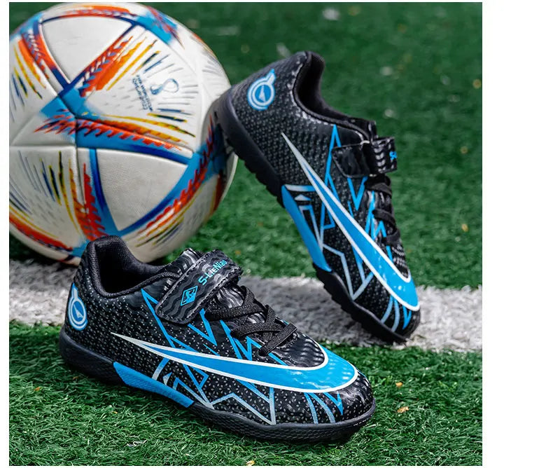 Soccer Cleats Boys Youth Training Football Cleats Athletic Outdoor Girls Soccer Shoes Kids Football Shoes for Little/Big Kid