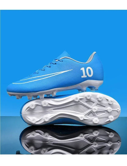 New Men Football Boots Professional Soccer Shoes Training Outdoor Adult Kids Ultralight TF/FG Sports Shoes Futsal High-quality
