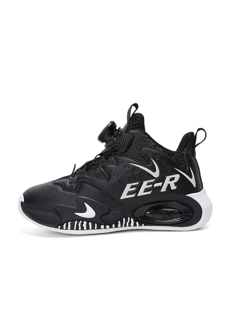 Children's basketball shoes, teenagers' ankle shoes in autumn and winter, boys' casual shoes and outdoor running shoes
