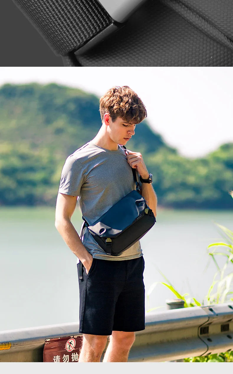 Water Repellent Messenger Bag Men Bags Shoulder Crossbody Fit 11 inch Ipad
