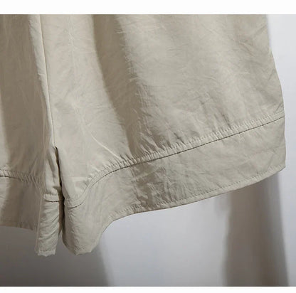 Plus Size Summer Shorts For Women 2025 Summer Ice Silk Drawstring Large Size Loose Shorts Women Korean Streetwear Shorts Female