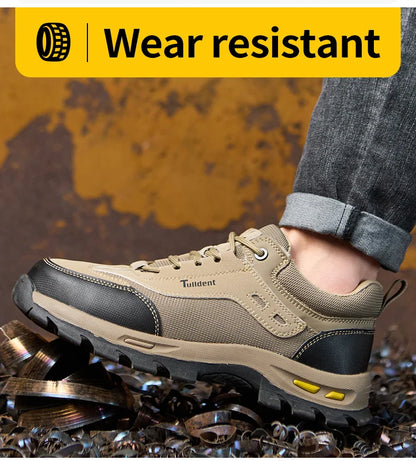 Men's protective shoes, safety shoes, anti smash and anti stab work shoes, insulated shoes, comfortable protective boots