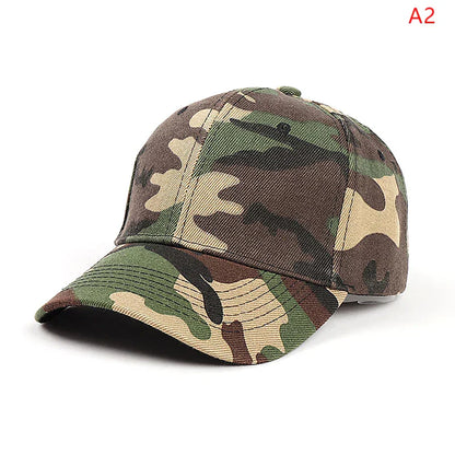 Adjustable Baseball Cap Summer Sunscreen Hat Camouflage Camo Camping Hiking Fishing Caps