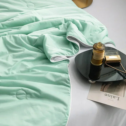 High Quality Cooling Blankets Smooth Air Condition Comforter Lightweight Summer Quilt with Double Side Cold  Cooling Fabric