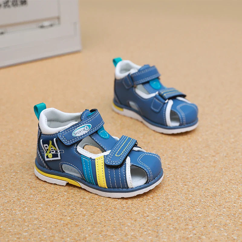 Summer New Sandals Boys Shoes Children Beach Shoes Non-Slip Closed Toe baby Sandals