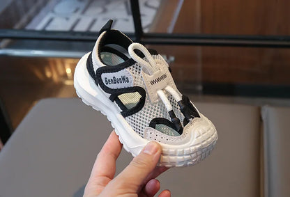 Kids Sport Sandals Summer Outdoor Casual Shoes Soft Breather Anti-slip Children Sneakers Unisex Boys Girls Close-toed Sandals