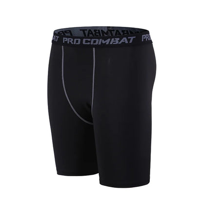 Sports Fitness Pants Men's Basketball Shorts Workout Tights Gym Running Training