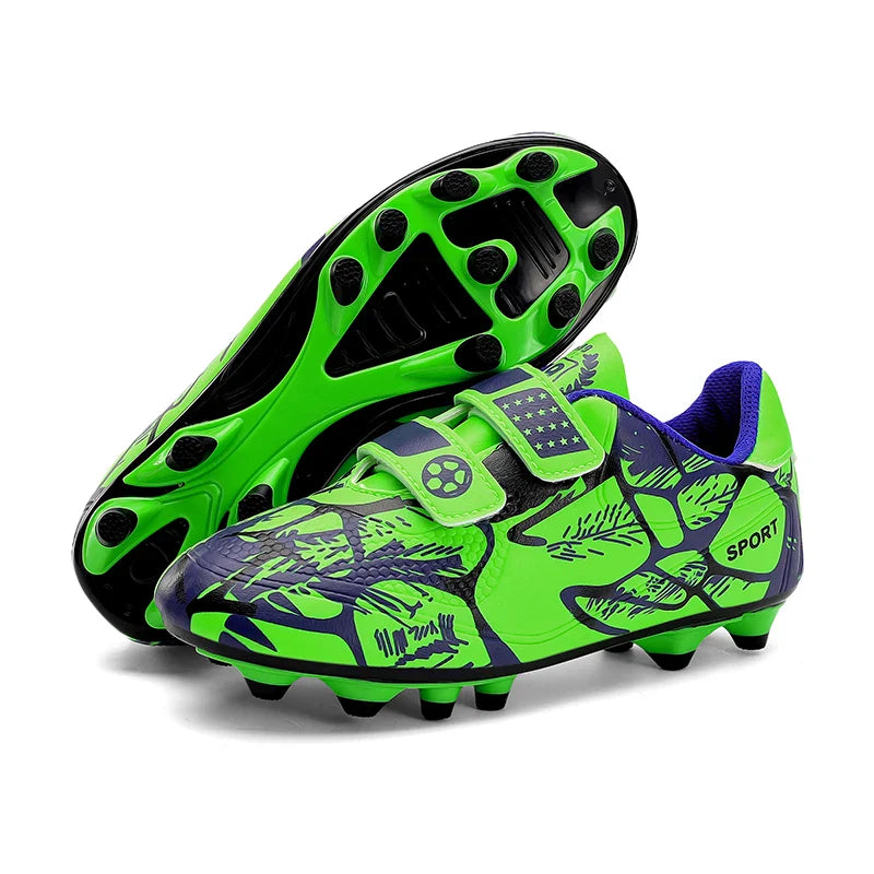 New Men Kids Non-Slip Ultralight Football Boots Professional Cleats Grass Boys Soccer Shoes Match Training Shoes Drop Shipping
